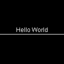 hello world image