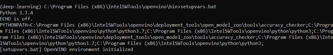 OpenVINO Environment