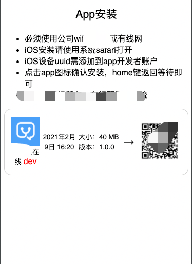 单个app页面