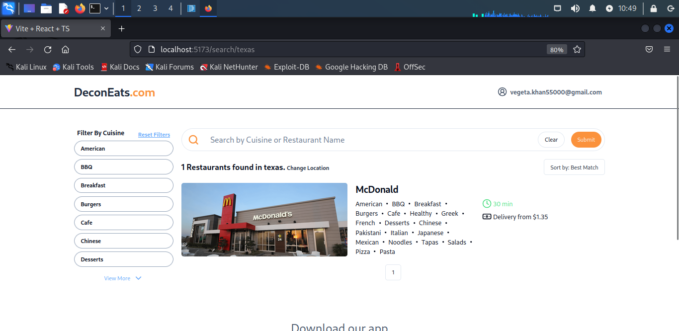 Restaurant-Ordering-App