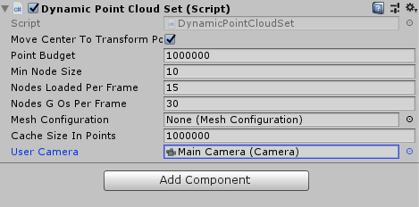 Creating a Point Cloud Set