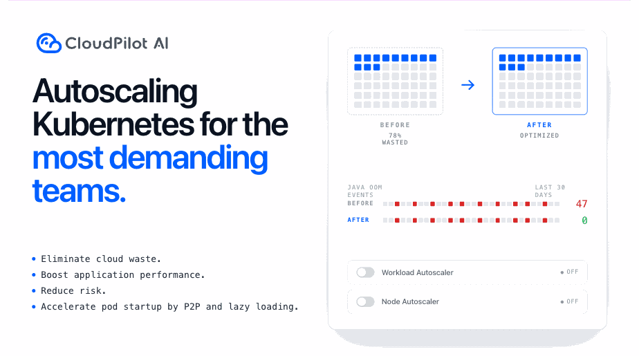 CloudPilot AI Kubernetes optimization overview
