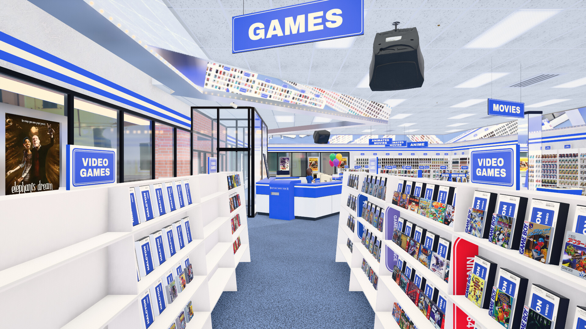 The RomM games department
