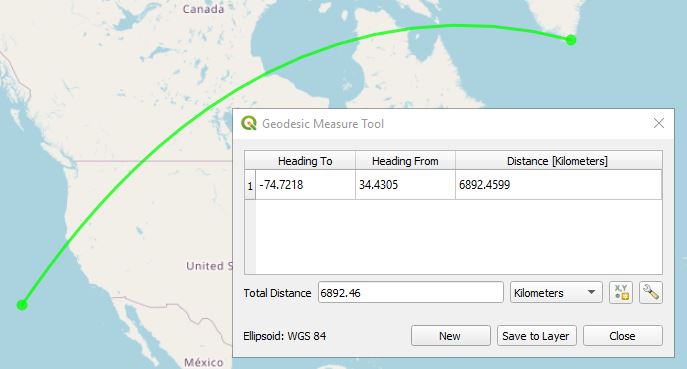 Geodesic Measure Tool