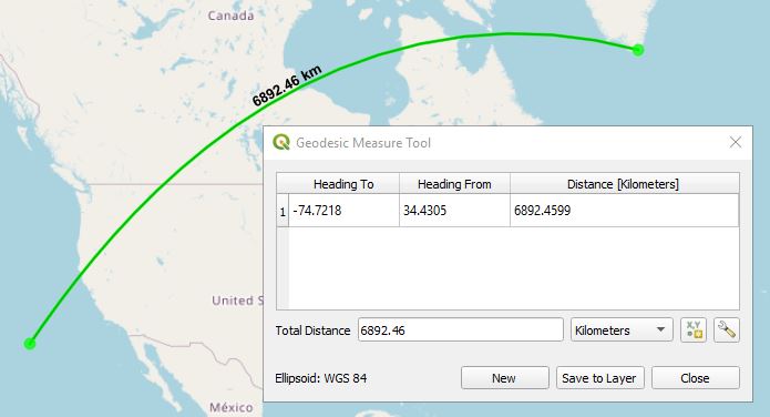 Geodesic Measure Tool