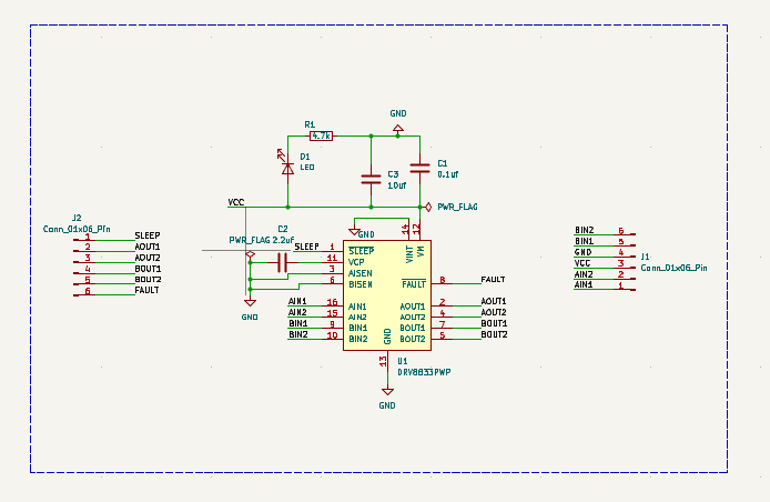 Motor driver, from the project README