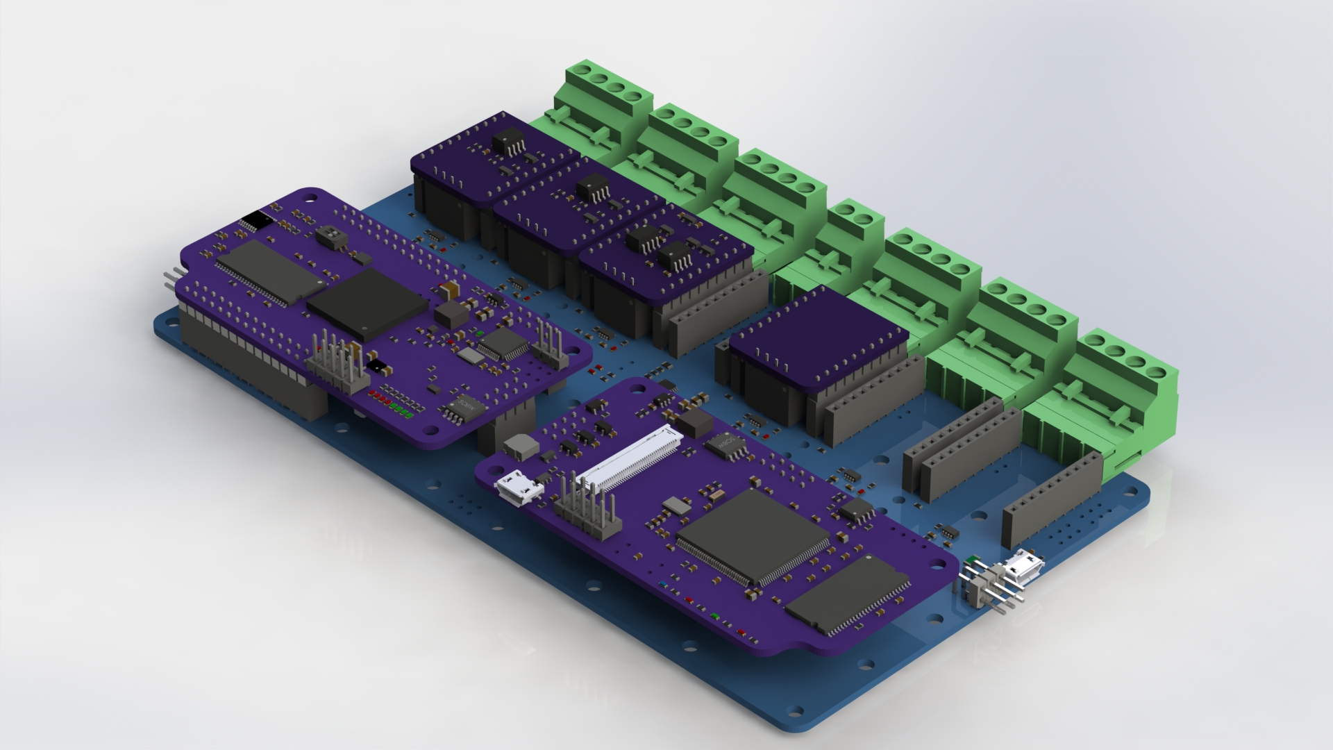 3D Rendering of the hardware