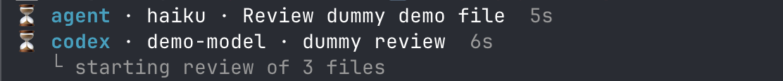 review-watch: live lines for running Codex and subagent code reviews in Claude Code