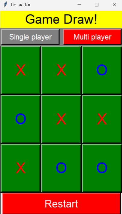 GitHub - hamzza07x/Tic-Tac-Toe: 🎮 Tic Tac Toe (Tkinter GUI) – A simple ...