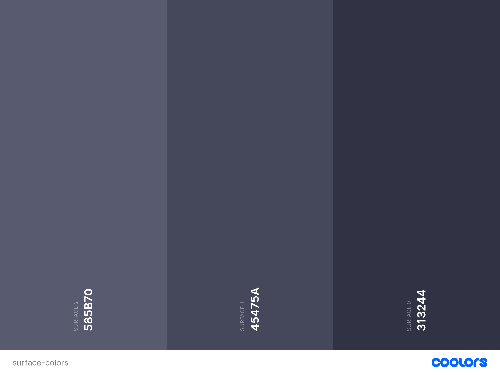 Surface Colors