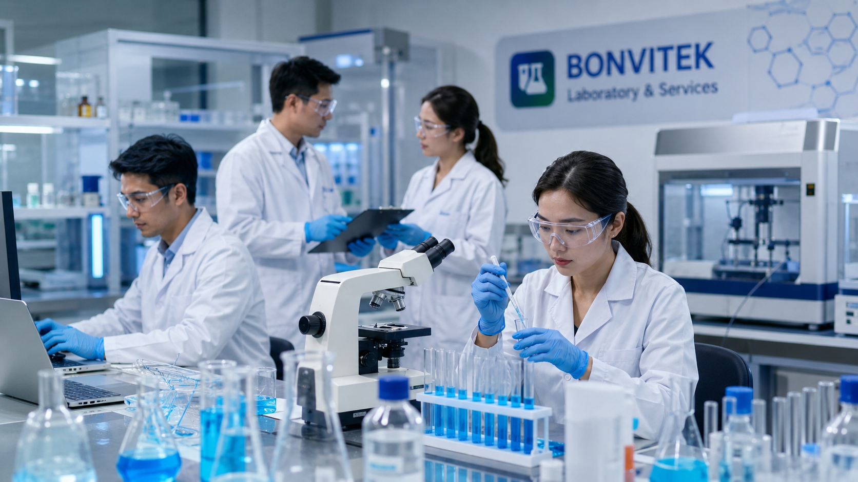 Scientist in Lab
