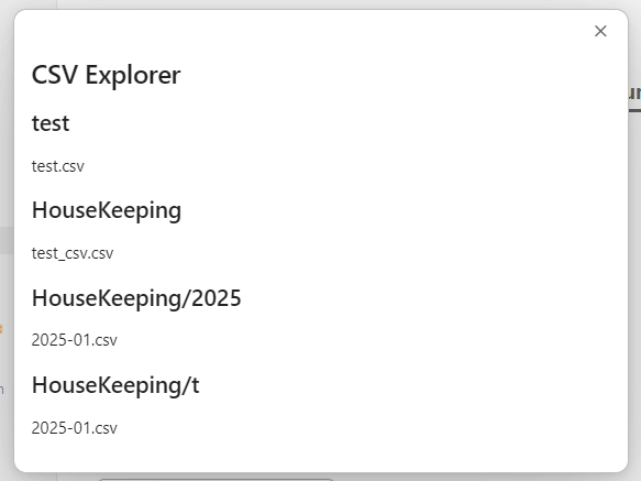 CSV_explorer