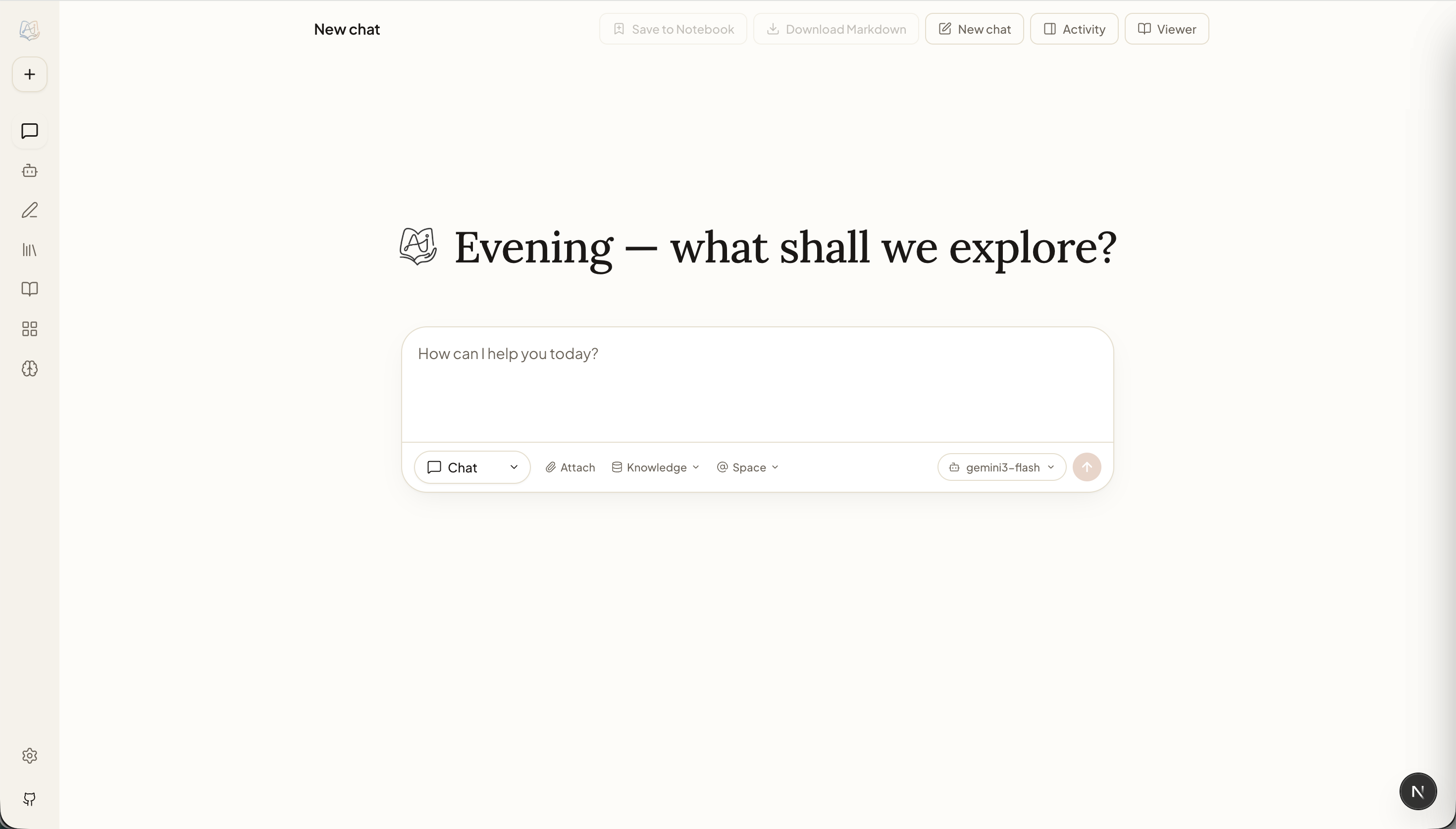Chat Workspace