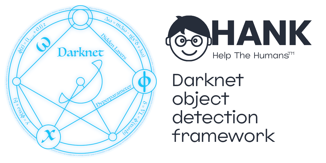 darknet and hank.ai logos