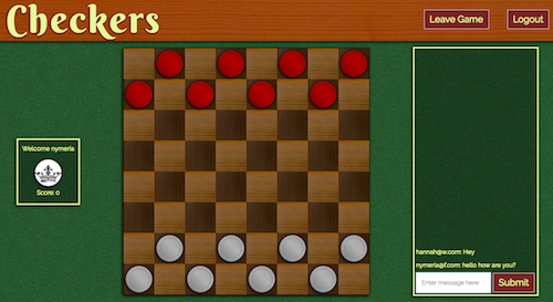 Screenshot of game play