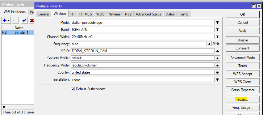 WLAN Interface
