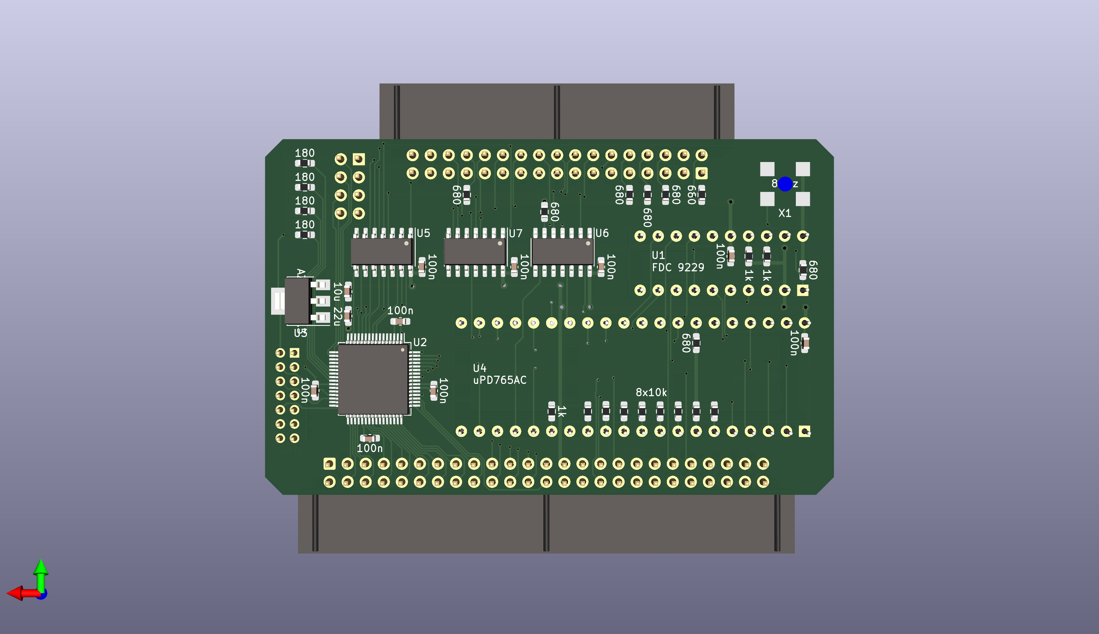 rendered picture of the no-rom-cpld variant (back)