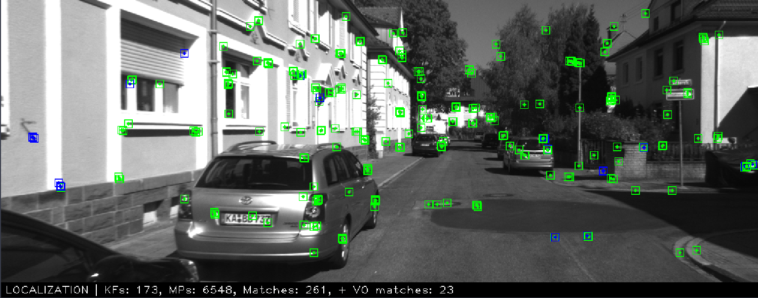 ORB matching visualization