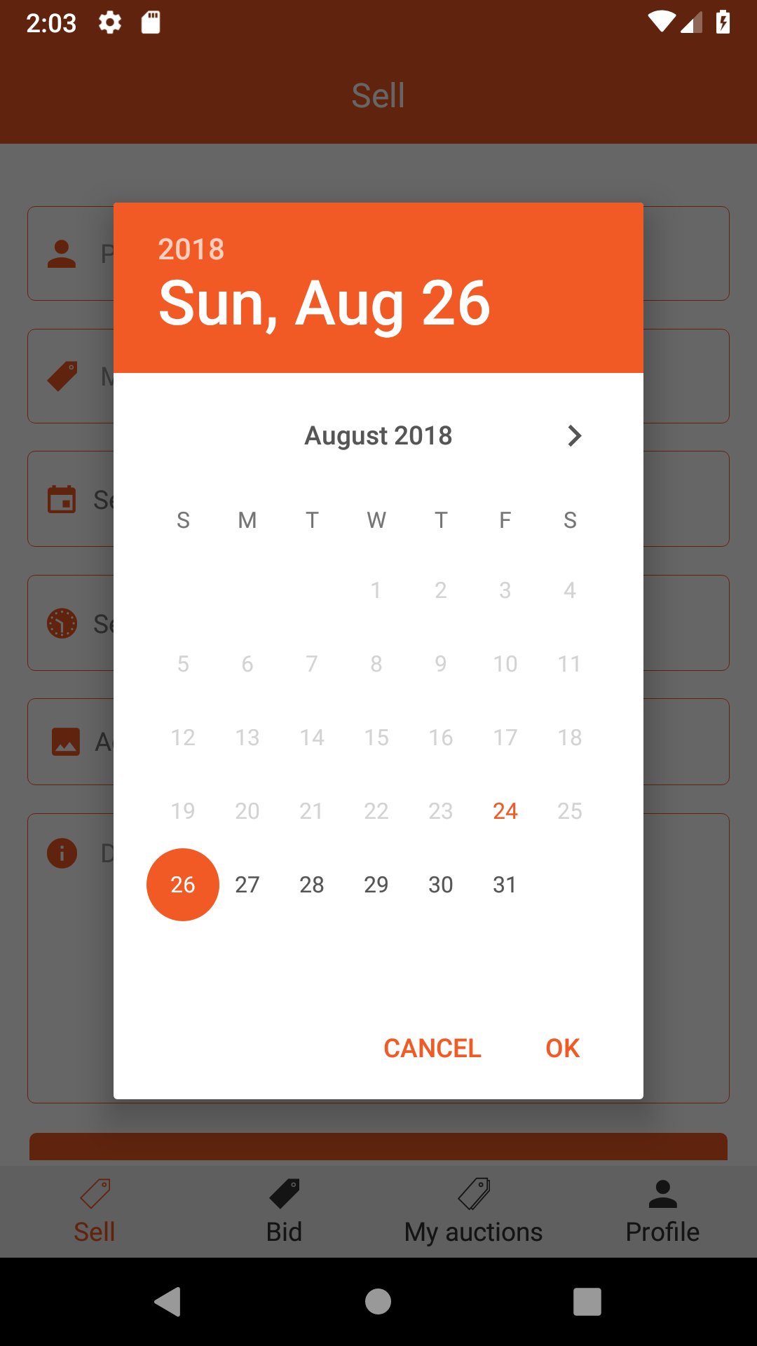 datePicker