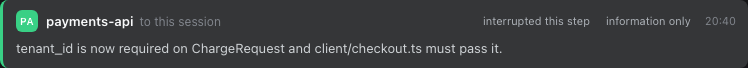 The same card in dark mode