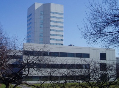 The headquarters of Johnson & Johnson in New Jersey, USA.