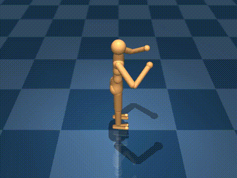 Humanoid simulation demo