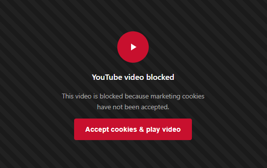 Blocked content placeholder