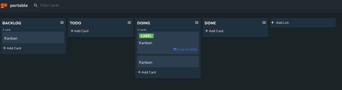 Dark-kanban