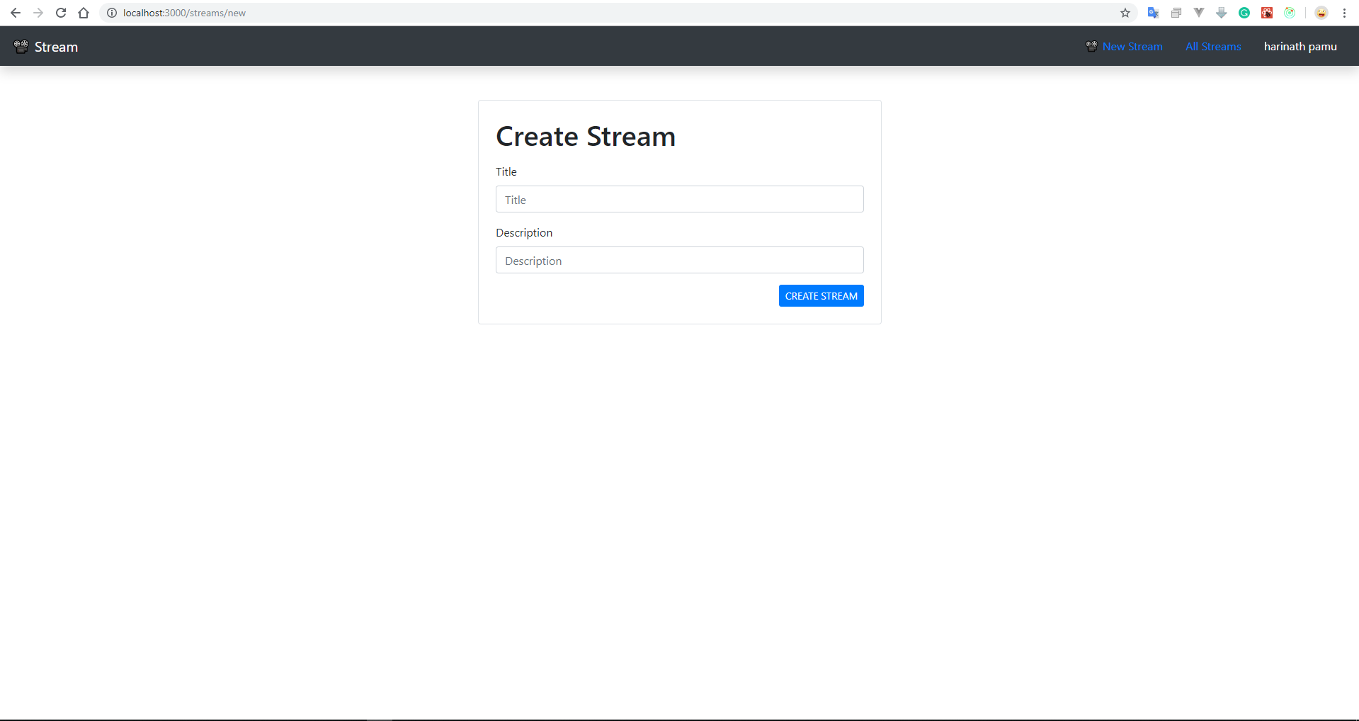GitHub - harinathpamu/Streamer: Lets you to live stream on video