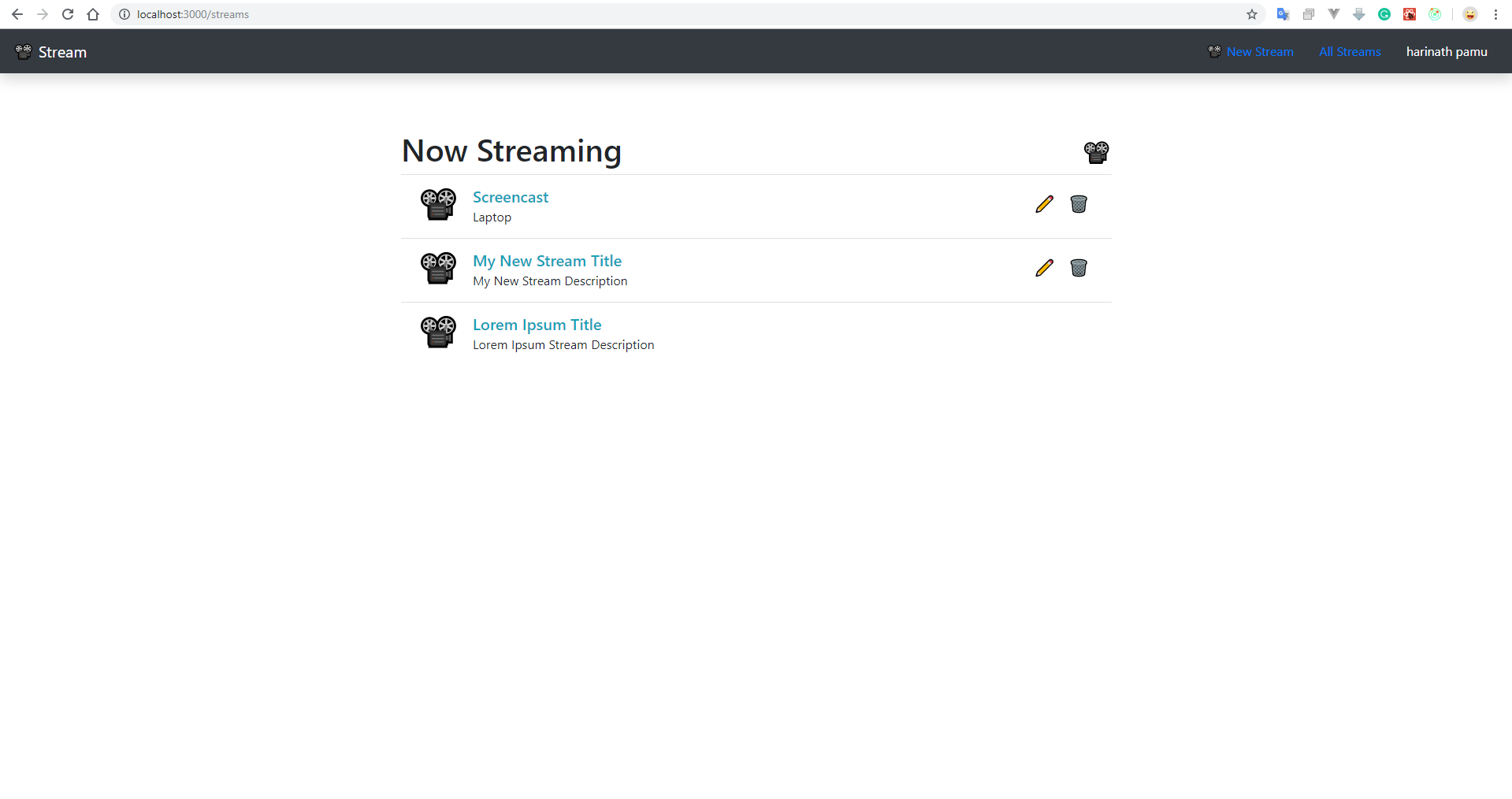 GitHub - harinathpamu/Streamer: Lets you to live stream on video
