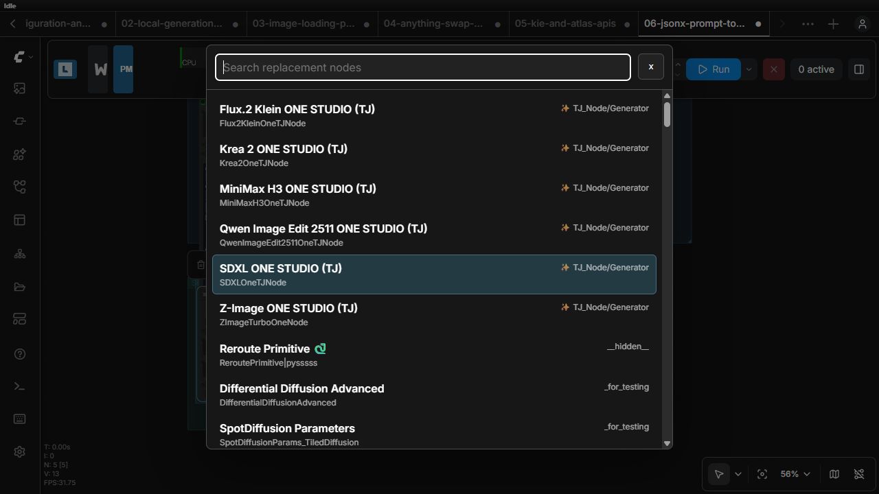 WorkflowX replacement search
