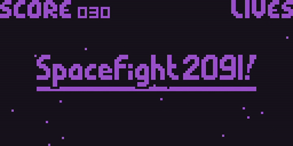 Spacefight 2091 demo gif