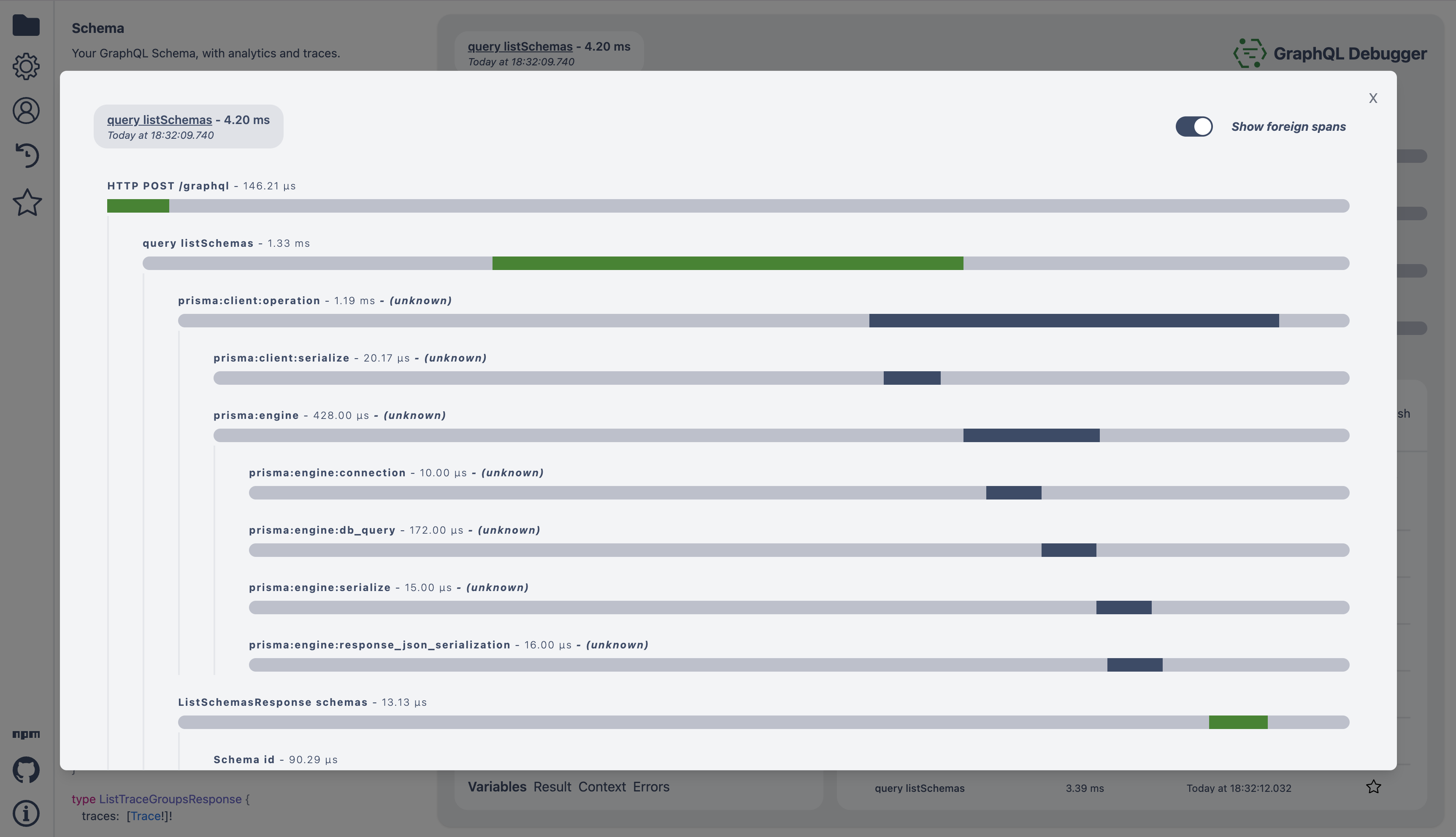 GraphQL Debugger