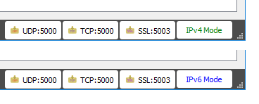 Packet Sender IP Mode Toggle