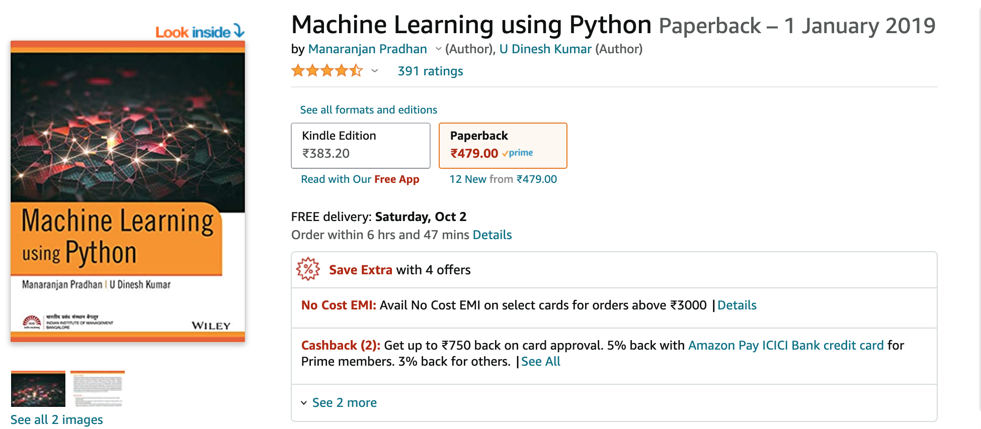 ML Using Python