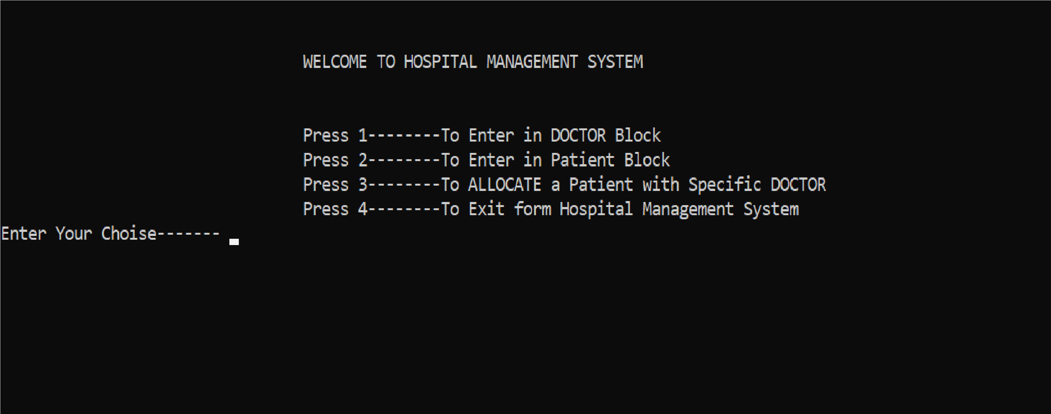 GitHub - harshalparmar/hospital-management-system: Hospital Management ...