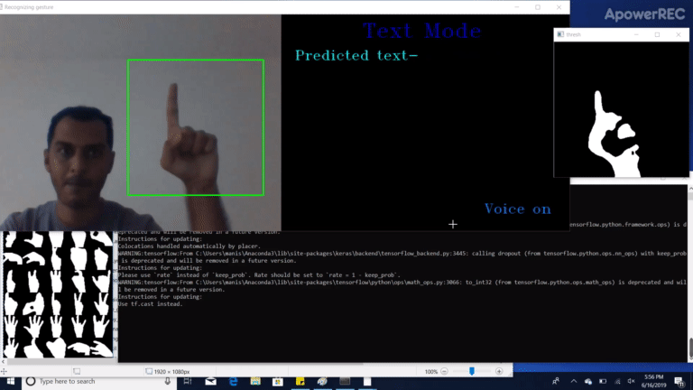 Example screenshot