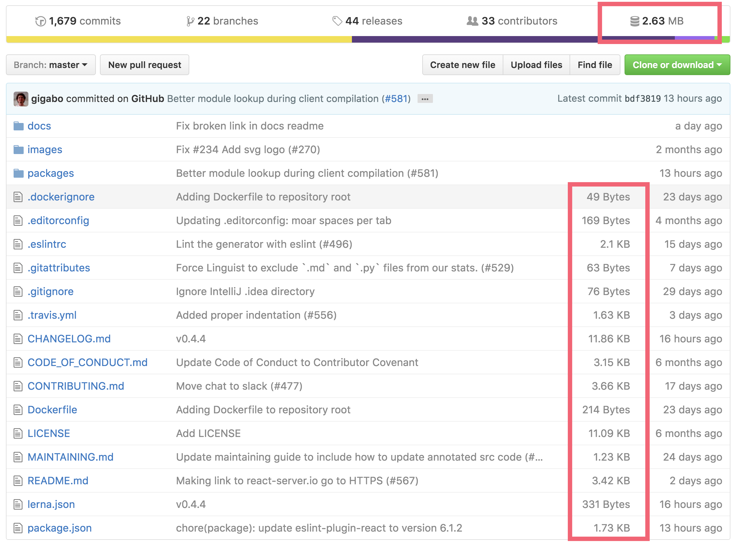 github-repo-size