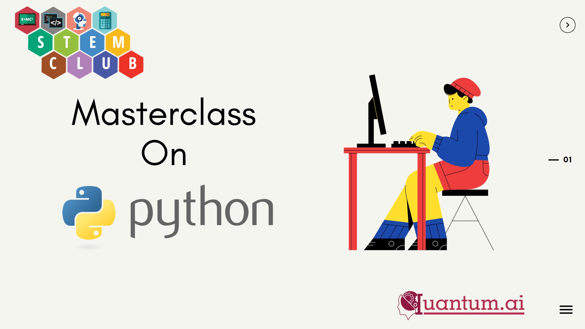 Live masterclass on Python