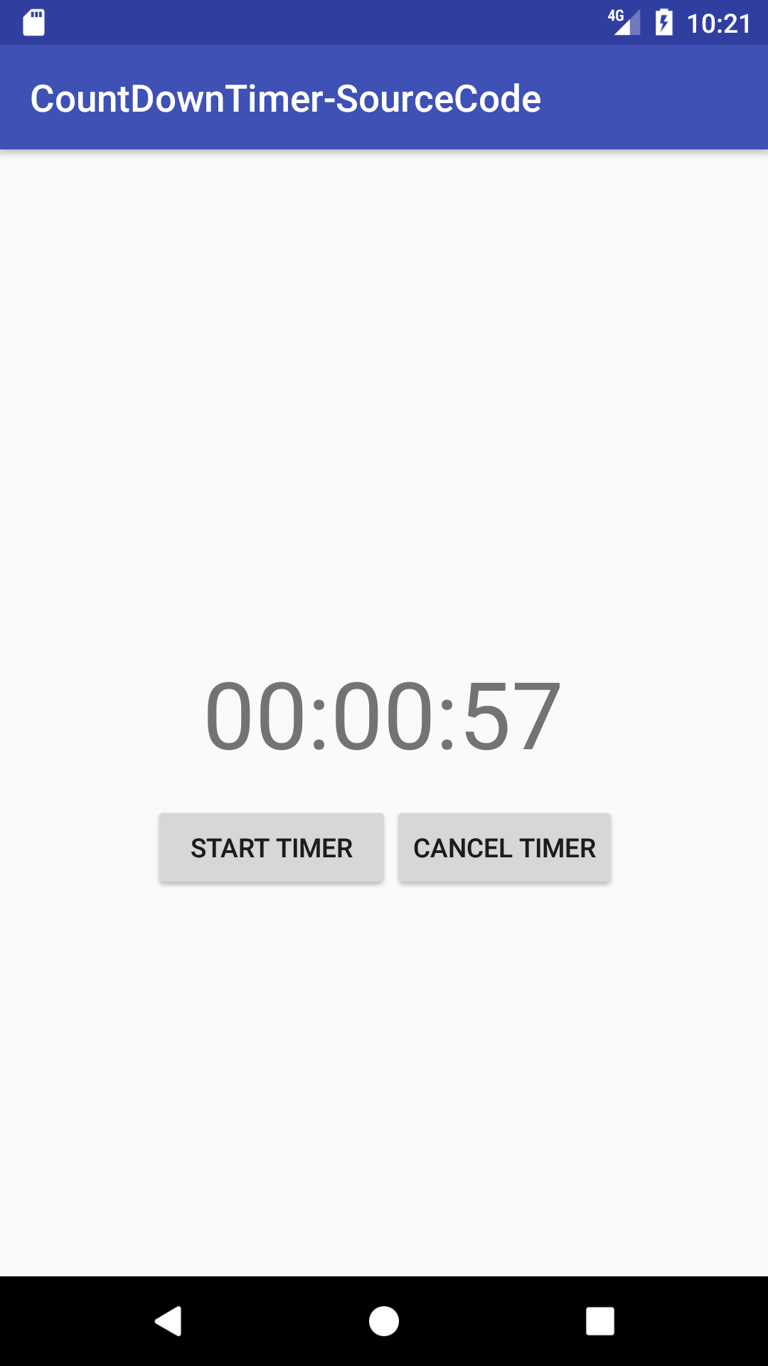 android lock screen countdown app