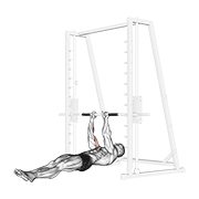 Biceps Narrow Pull-Ups animated exercise demonstration