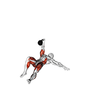 Kettlebell Turkish Get Up (Squat Style) animated exercise demonstration