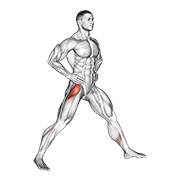 Monster Walk animated exercise demonstration