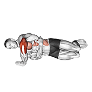 Side Push-Up animated exercise demonstration