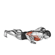 Single Arm Push-Up animated exercise demonstration