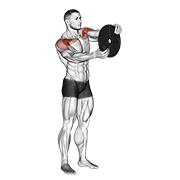 Weighted Round Arm animated exercise demonstration