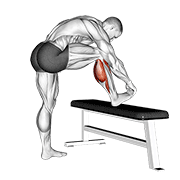 Standing Calves Calf Stretch animated exercise demonstration
