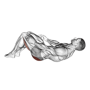 Hug Keens To Chest animated exercise demonstration