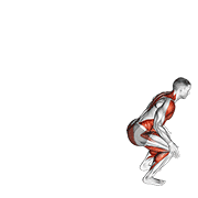 Backward Jump animated exercise demonstration