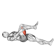 Hamstring Stretch animated exercise demonstration